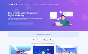 Nikk-UI Gallery Blogger Template