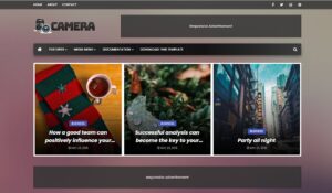 Camera Blogger Templates Free Download